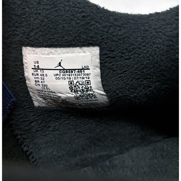 Nike Air Jordan 4 Men’s Retro Winterized Loyal Blue Sneakers‎ Size 14 CQ9597-401 main image 4